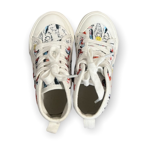 Disney Cruela Canvas Hightop Sneakers - Size 11 - Picture 2 of 9